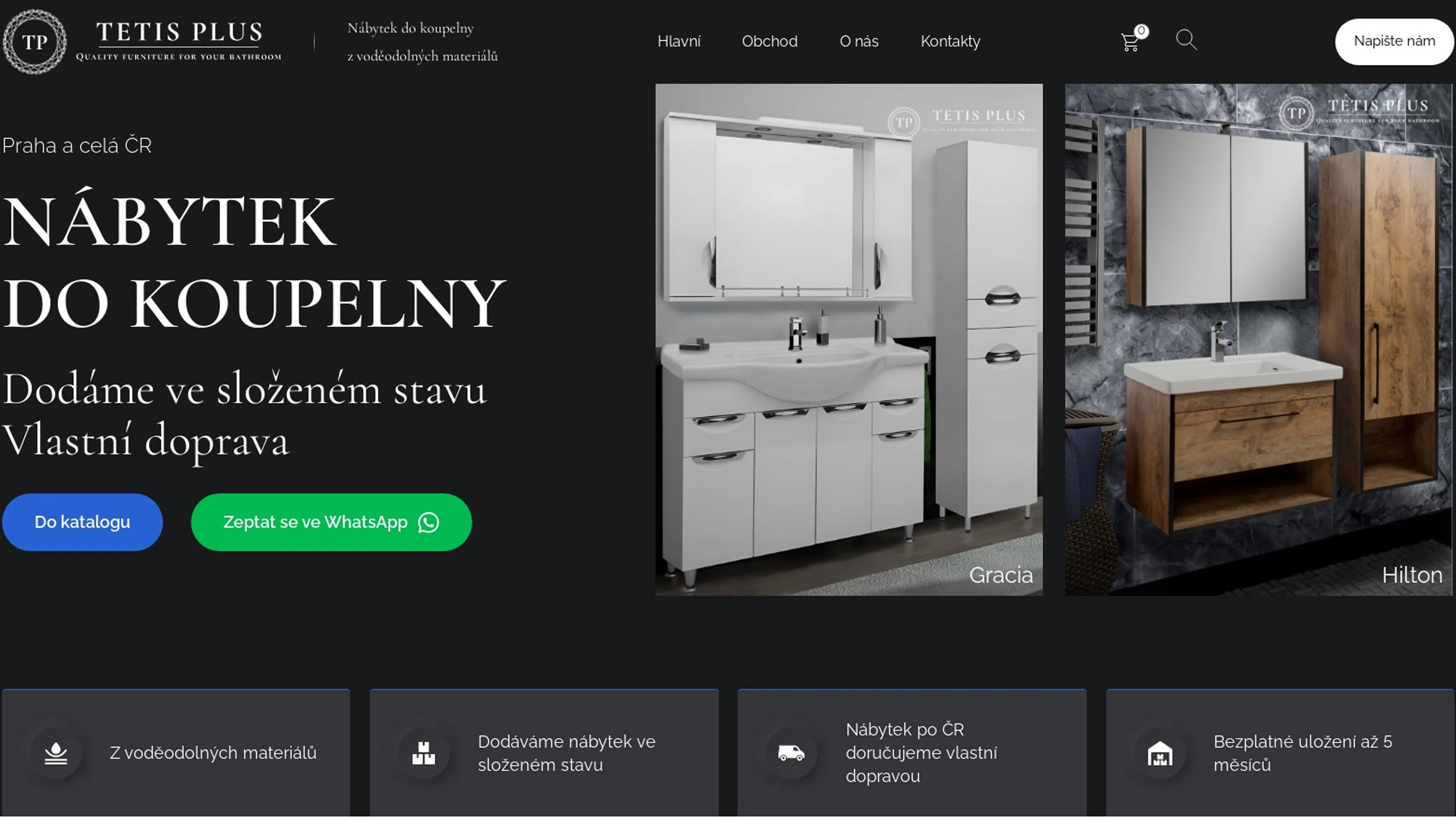 Tvorba e-shopu na WordPress pro TetisPlus s.r.o.